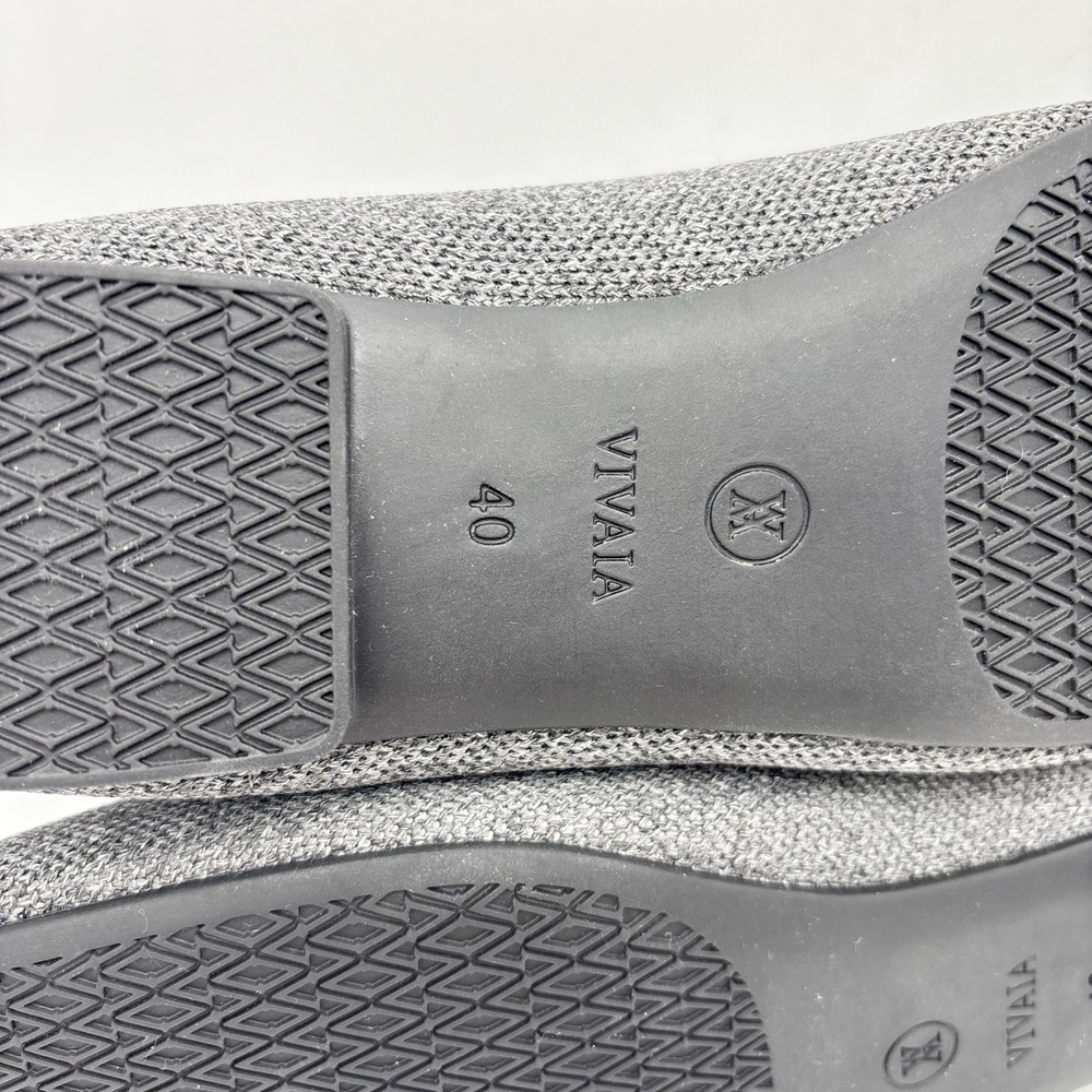 NWB Vivaia Sierra Slip On Washable Loafers in Gray Size 40 - Picture 13 of 16